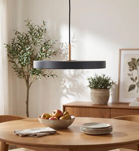 Umage Asteria Aluminum Mini Pendant Lamp, Dark-grey, Packshot View
