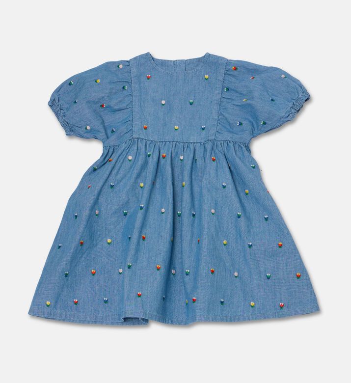 Stella McCartney Embroidered Denim Dress, Packshot View