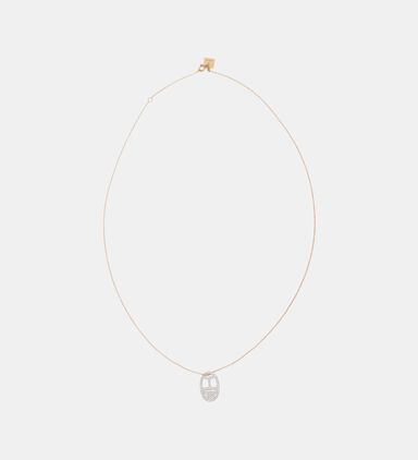 Mini Diamond Wish Chain Necklace - 18k