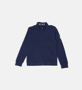 Hackett London Logo-patch Full-zip Jacket, Packshot View