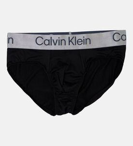 Calvin Klein Logo-print 3-pack Regular-fit Briefs, Packshot View