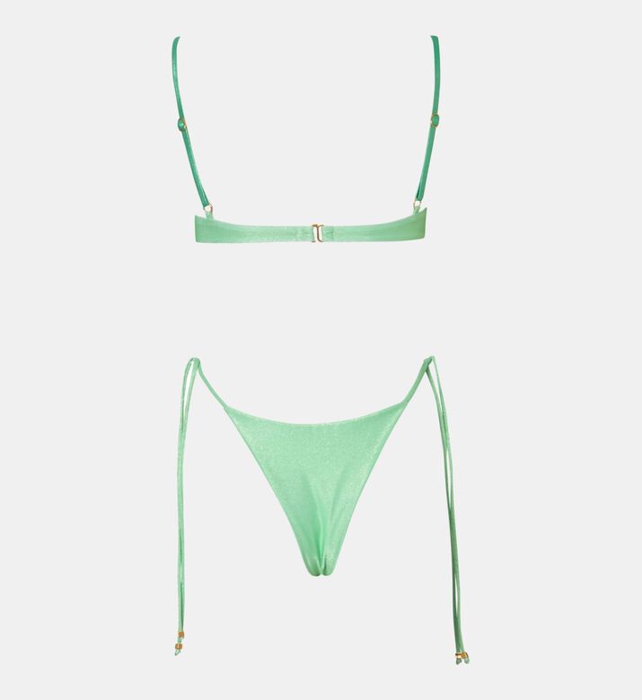 بيكيني رافايلا سفلي بقصّة عالية وأشرطة