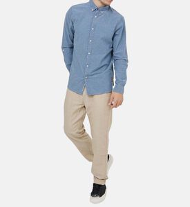 تي شيرت بياقة كلاسيكية مزخرفة