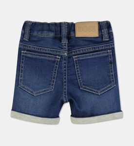 Boss Distressed Knit Denim Shorts, Packshot View