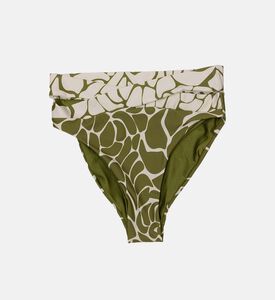 قطعة بيكيني سفلية مطبوعة