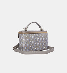 حقيبة كتف كوليت بشكل صندوق بطبعة لوغو الماركة