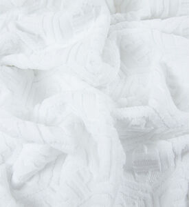 Philip Plein Hexagon Hand Towel Set, White, Packshot View