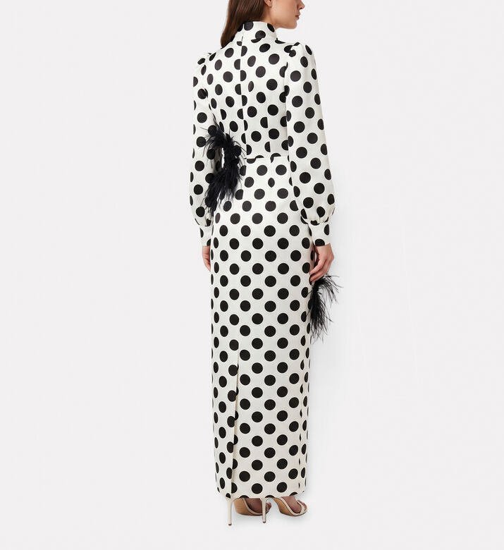 Savanna Zahara Noir Couture Dress, Model View