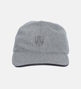 قبعة بيسبول بحافة منحنية