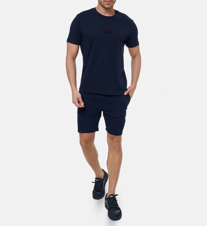Zadig et Voltaire Logo-print Short-sleeve T-shirt, Dark-navy, M, Model View