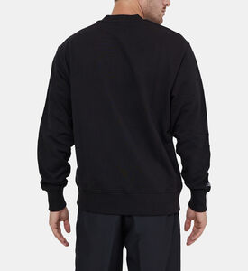 Logo Tape Cotton Sweatshirt Logo Tape Cotton Sweatshirt