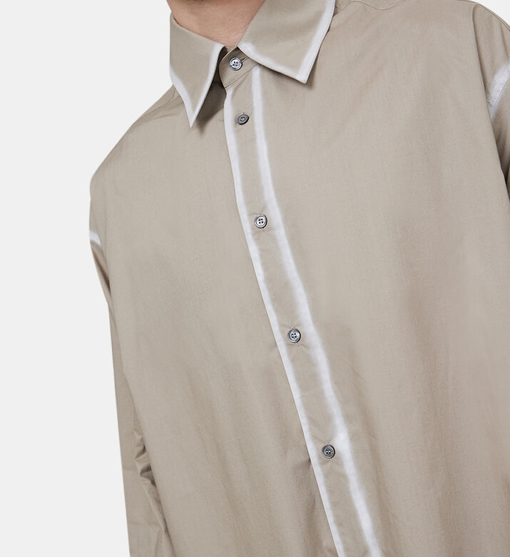 قميص بوبلين قطن