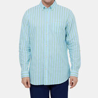 Dobby Striped Button-down Shirt