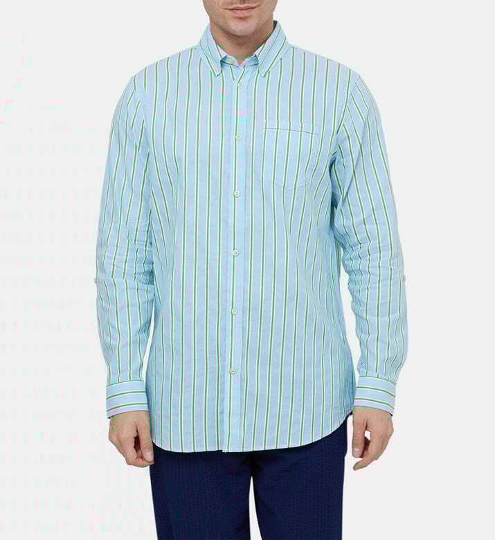 Dobby Striped Button-down Shirt Dobby Striped Button-down Shirt