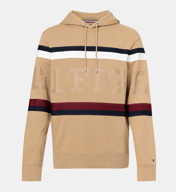 Global Stripe Monotype Hoodie