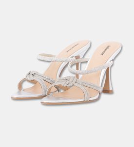 Lola Cruiz Shoes Sabot, Silver, Eu-36, Packshot View