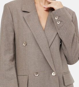 Double-breasted Flap Pockets Jacket