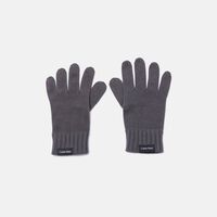Logo-label Knitted Gloves
