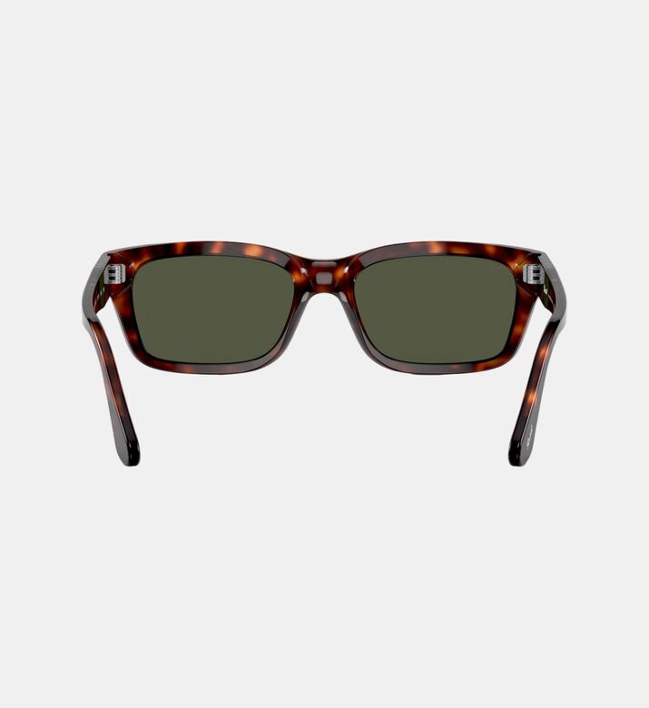 Rectangular Full-rim Sunglasses 57