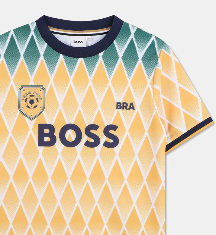 Boss Soccer World Cup 2026 T-shirt, Yellow, 14y, Packshot View
