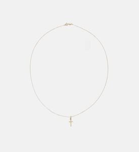Gold 18k Cross Pendant Necklace Gold 18k Cross Pendant Necklace