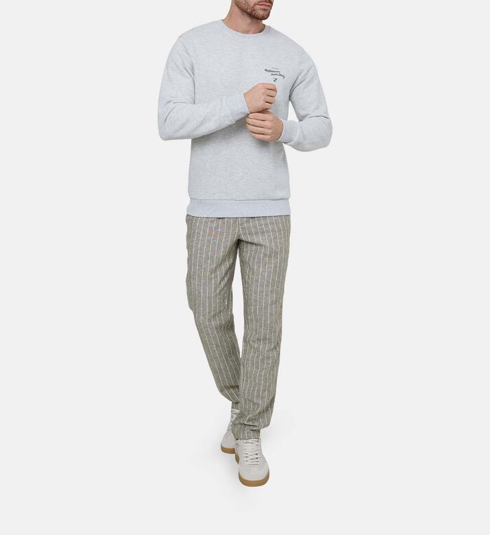 Cotton Long-sleeve Sweatshirt