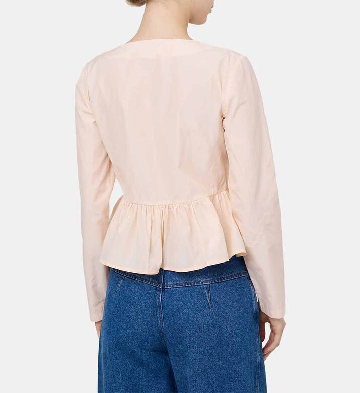 بلوزة لانا من مزيج الحرير التفتا