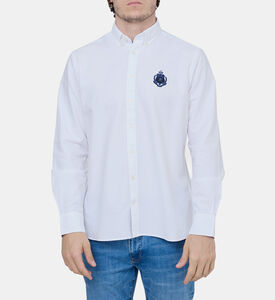 قميص بوبلين غير رسمي إس للرجال