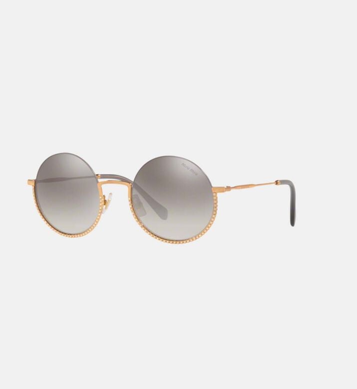 Mu 52tv Round Frame Sunglasses 51