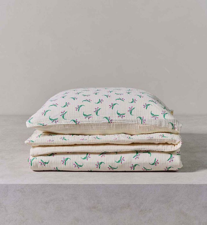 طقم سرير ليلي ميلودي 140 × 220، 60 × 70 سم