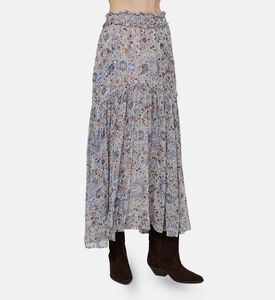 Besma Tapestry-print Skirt
