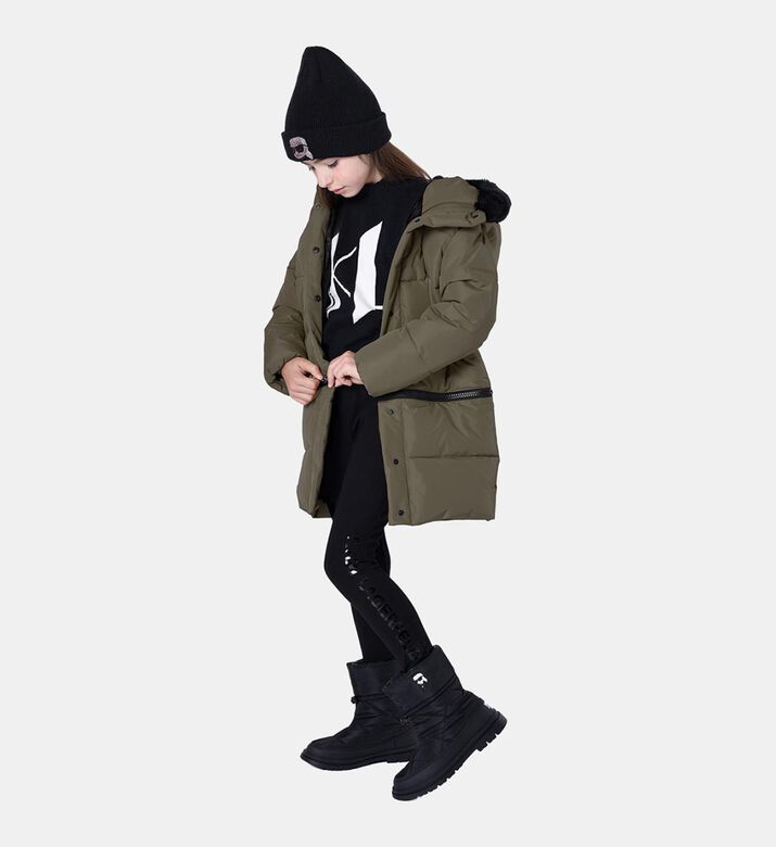 Logo Artwork Metallic Leggings