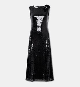 Rotate Flared Hem Evening Dress, Packshot View