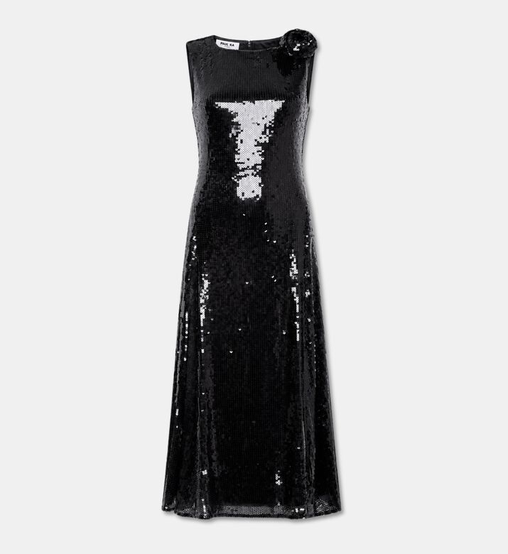 Rotate Flared Hem Evening Dress, Packshot View