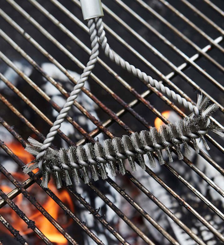 فرشاة أوليفيا الحلزونية المصنوعة من الفولاذ المقاو