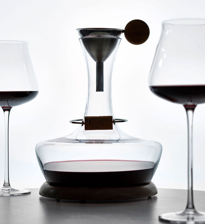 Chateau Du Gout Crystal Decanter