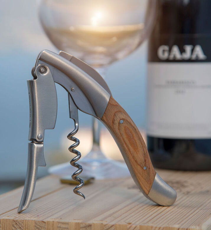 Legnoart Ghemme Stainless Steel Corkscrew, Packshot View