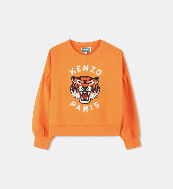 Oversized Embroidered Logo Sweatshirt