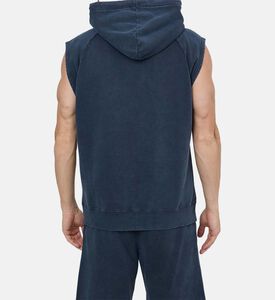 Sleeveless Hooded Top