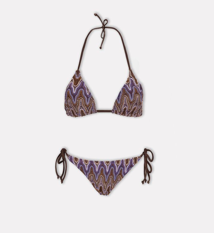 Reborn Wave Striped Bikini Set, Packshot View