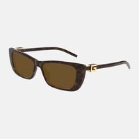 Tortoiseshell Cat-eye Sunglasses 53