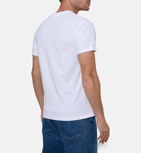 Maison Labiche Popincourt Un Caf&eacute; Embroidered T-shirt, Model View
