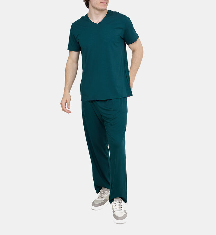 Basel Micro Modal Stretch V-neck T-shirt