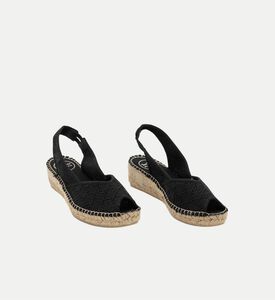 Blanca Vegan Cotton Blend Mid-wedge Espadrille