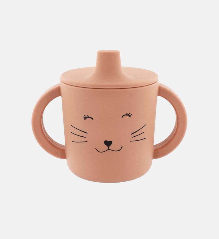 Mrs. Cat Silicone Sippy Cup