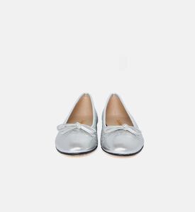 Aidal Patterned Cap Toe Ballet Flats Aidal Patterned Cap Toe Ballet Flats