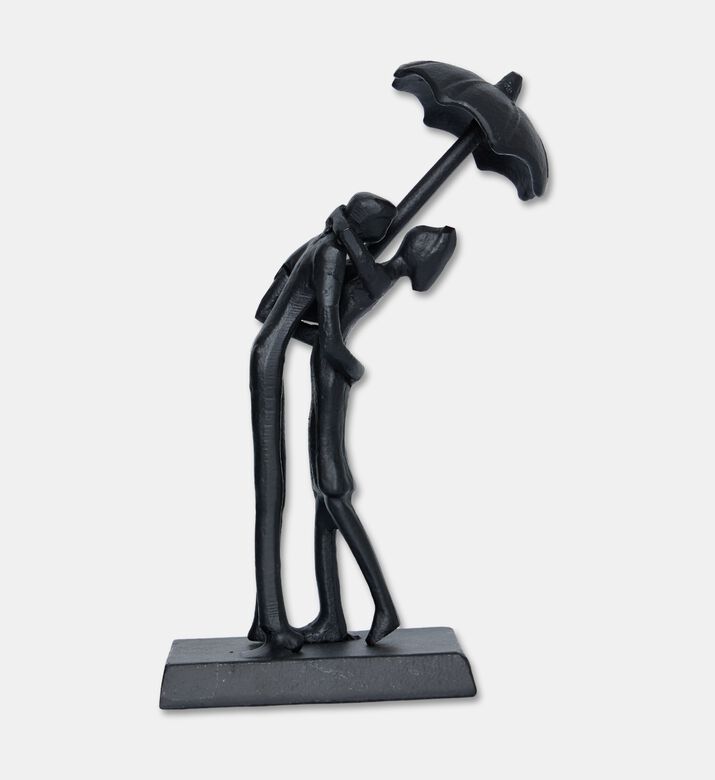 Home Deco and More Couple Under Umbrella Figurine, Packshot View