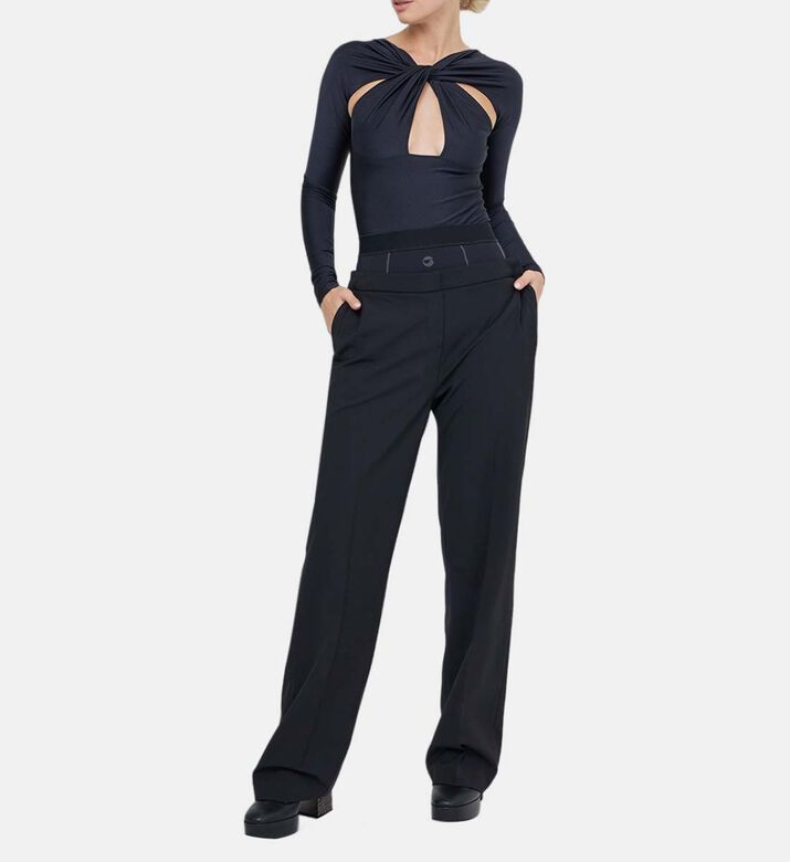 بنطلون عالي الخصر