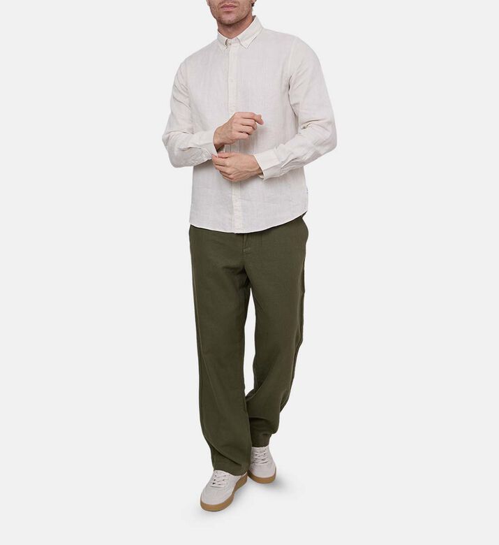 Konrad Linen Long-sleeve Shirt