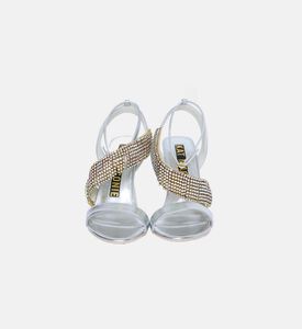Mila Metallic Leather Sandals